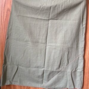 Denver Hayes Olive Green A-Line Skirt